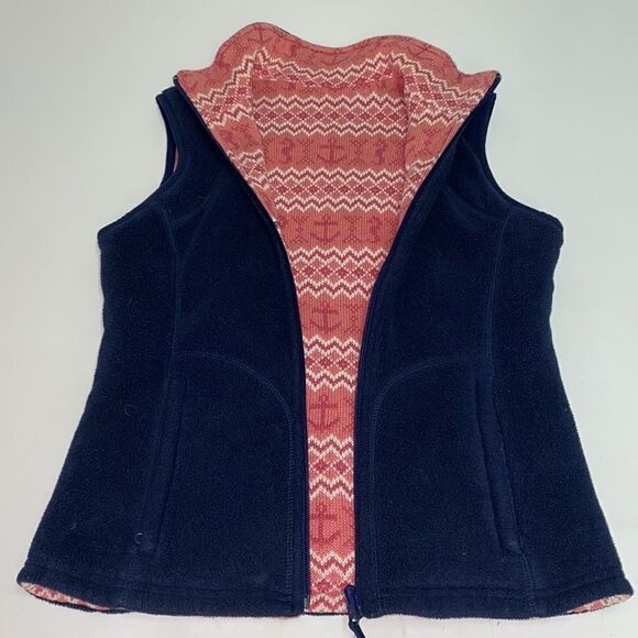 Vineyard Vines Nordic Woven Reversible Vest Size XS - Picture 7 of 9